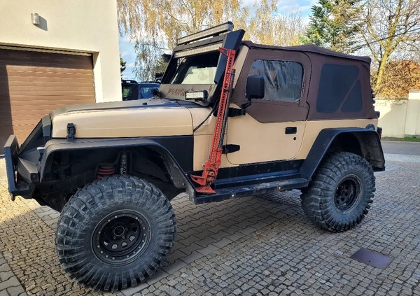 Jeep Wrangler cena 99000 przebieg: 80000, rok produkcji 2002 z Mikołów małe 92